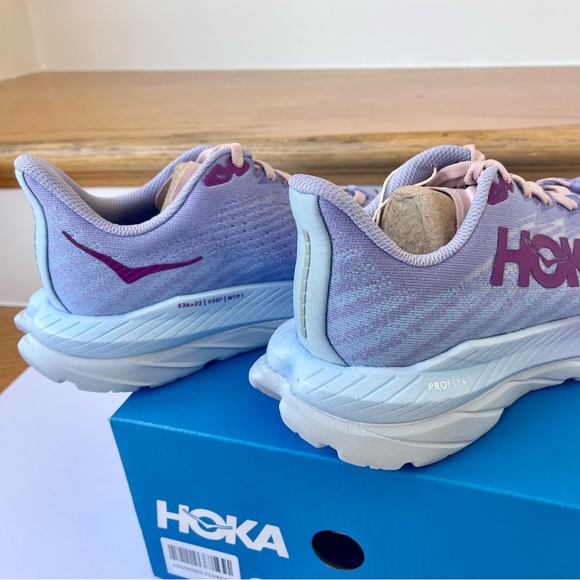 NWT Hoka Mach 5 Running Shoes in Baby Lavender / Summer Song , Hoka One One - Picture 14 of 15